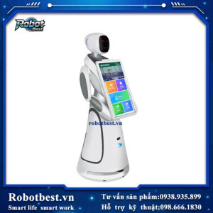 Robot đón tiếp AI Amy