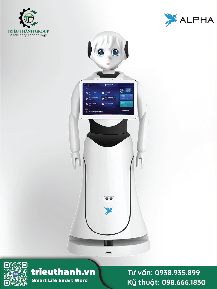 Robot lễ tân ALICE - Ảnh 2