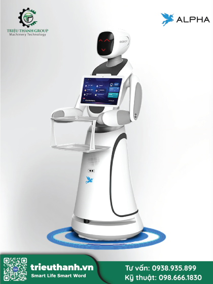 Robot giao đồ ăn AMY - Ảnh 2