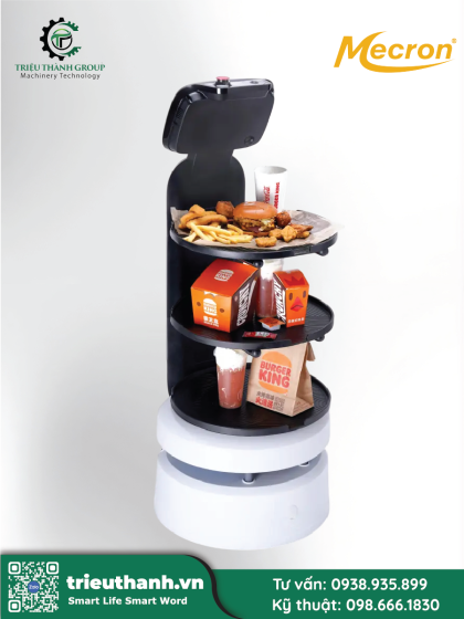 Robot giao đồ ăn DELYBOT-D1 - Ảnh 3