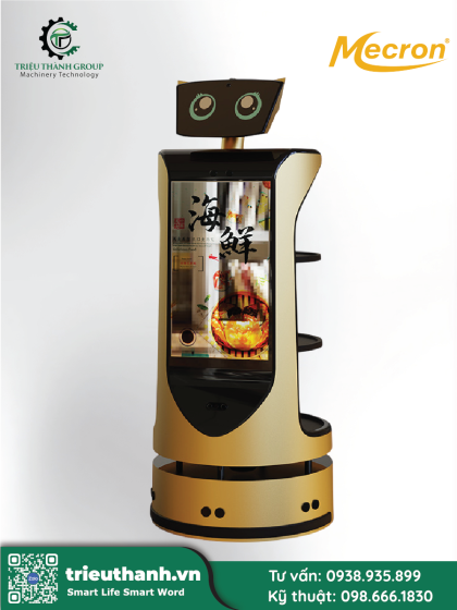 Robot giao đồ ăn DELYBOT PRO - Ảnh 4