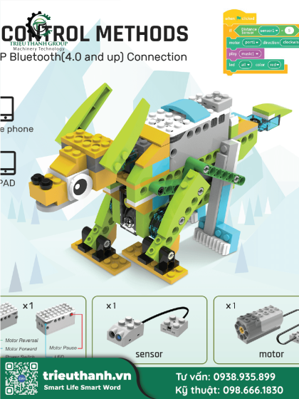 Robot khối lắp ghép lập trình - Ảnh 4