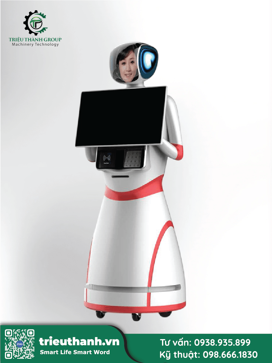 Robot lễ tân LISA - Ảnh 2