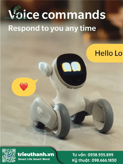 Robot LUNNA AI – Robot Thông Minh Tương Tác Hiện Đại - Ảnh 4