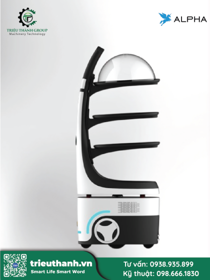 Robot giao đồ ăn PANDA - Ảnh 3