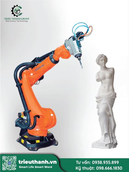Cánh Tay Robot Điêu Khắc CNC - Ảnh 2