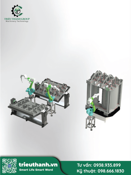 Cánh tay robot hồ quang CNC-HZ1500B-6 - Ảnh 3
